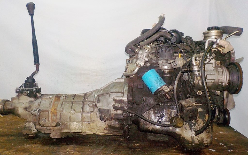 Двигатель Toyota 7K - 0223811 5MT FR carburator 3