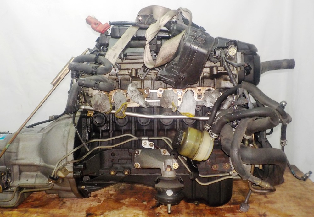 Двигатель Toyota 1G-FE - 7042309 AT 03-70LS A42DE-A04A FR GX110 BEAMS 160 980 km коса+комп 5