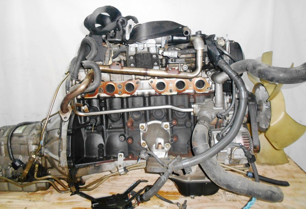 Двигатель Toyota 2JZ-FSE - 0753420 AT 35-50LS A650E-A02A FR JZS177 119 000 km коса+комп, нет выпускного коллектора 5