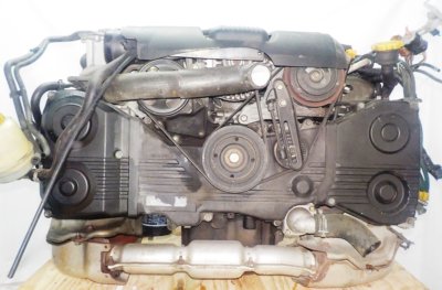 Двигатель Subaru EJ20-TT - B486342 AT TV1B4YBDAB 4WD BH5 EJ206DXDBE 153 967 km комп 1