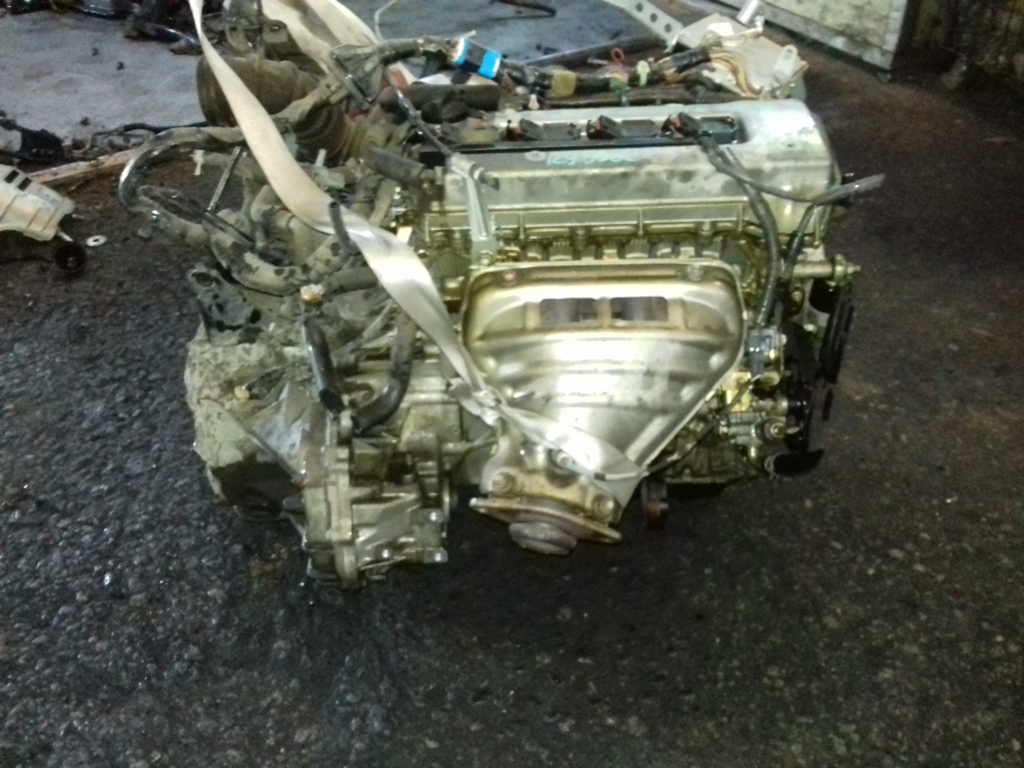 Двигатель Toyota 1ZZ-FE - 1298962 AT U341E FF ZCT10 Black 143 000 km коса+комп 3