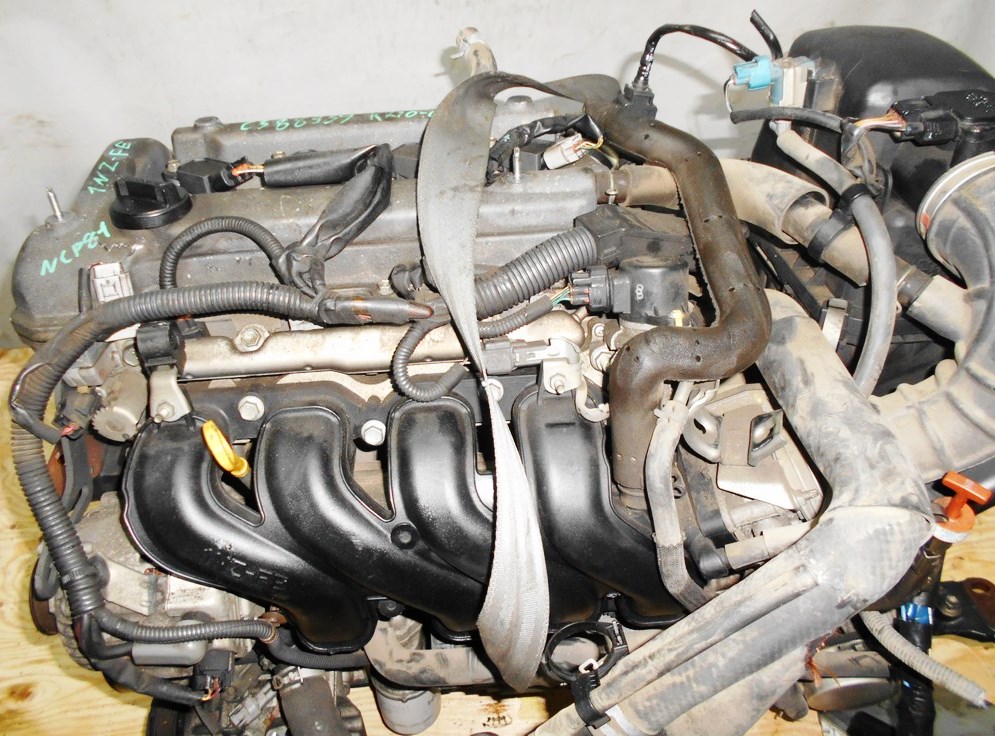 Двигатель Toyota 1NZ-FE - C388939 CVT K210-02A FF NCP81 электро дроссель коса+комп 3