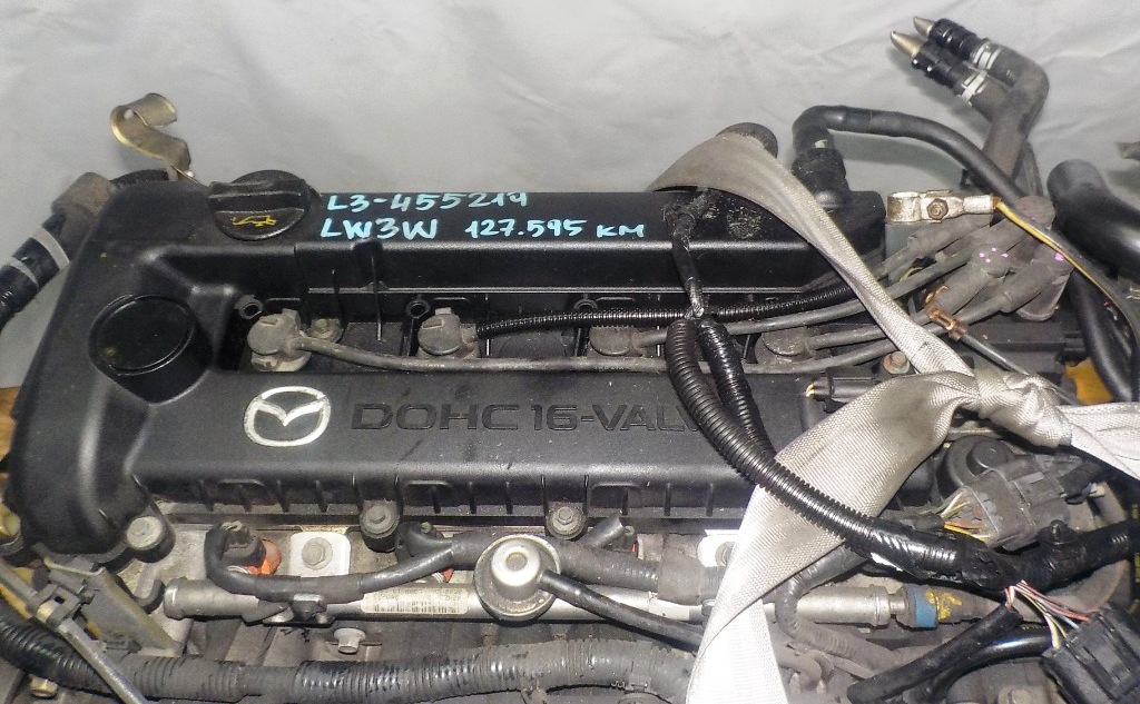 Двигатель Mazda L3 - 455219 AT FF LW3W коса+комп 127 595 km 2