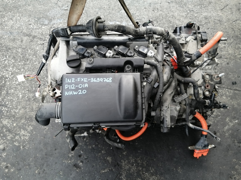 Двигатель Toyota 1NZ-FXE - 3639768 AT P112-01A FF NHW20 коса+комп 2