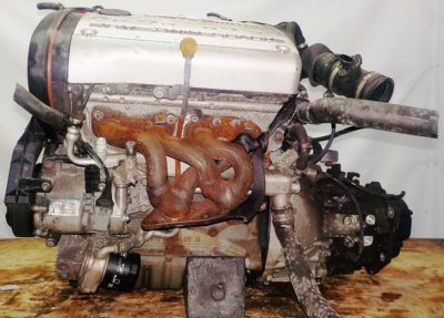 Двигатель Alfa Romeo AR32104 - 938157 MT FF 147 Twin Spark 142 247 km коса+комп 1