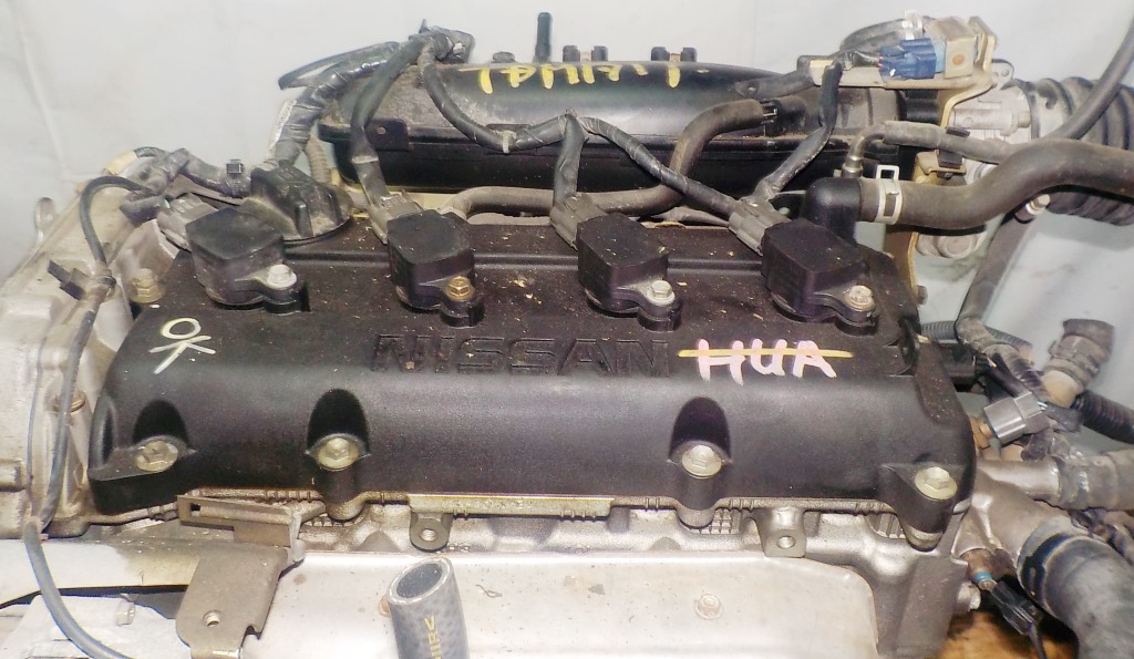 Двигатель Nissan QR20-DE - 173620A CVT FF TC24 брак корпуса генератора без КПП 2
