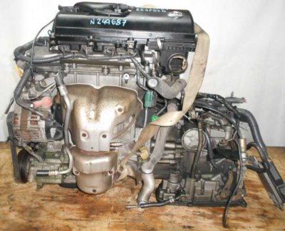 Двигатель Nissan CR14-DE - 249687 AT RE4F03B FF Z11 102 000 km коса+комп 1