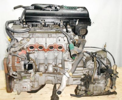 Двигатель Nissan CR14-DE - 041661 AT RE4F03B FQ40 FF Z11 55 000 km коса+комп 1