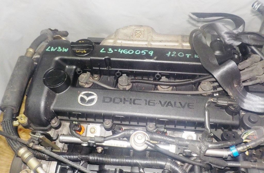 Двигатель Mazda L3 - 460059 AT FF LW3W DOHC 120 000 km коса+комп 2