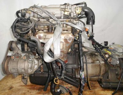 Двигатель Mazda FE - 13528 AT FR SGEW коса+комп 1