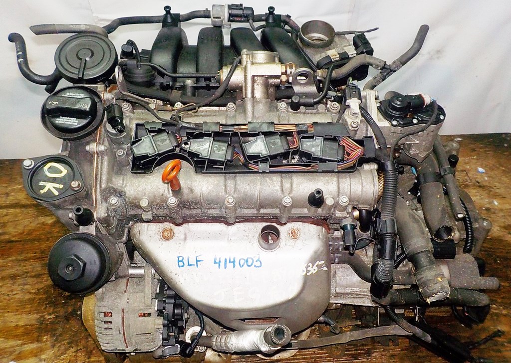 Двигатель Volkswagen BLF - 414003 AT FF 2
