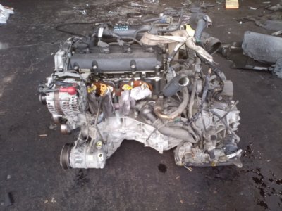 Двигатель Nissan QR25-DE - 056824A AT RE4F04B FF RC24 144 500 km коса+комп 1