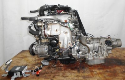 Двигатель Daihatsu EF-DET - 7498784 AT FR JBS5 J131G 96 000 km коса+комп 1