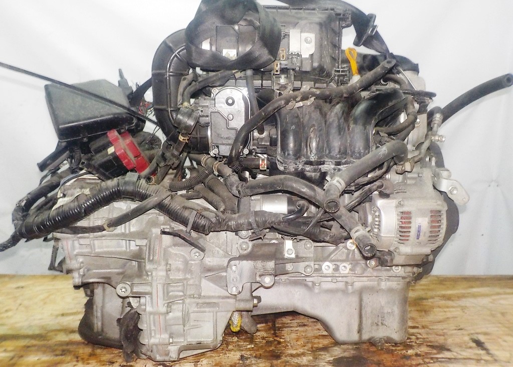 Двигатель Suzuki K12B - 1021011 CVT FF ZC71S 96 527km коса+комп 4