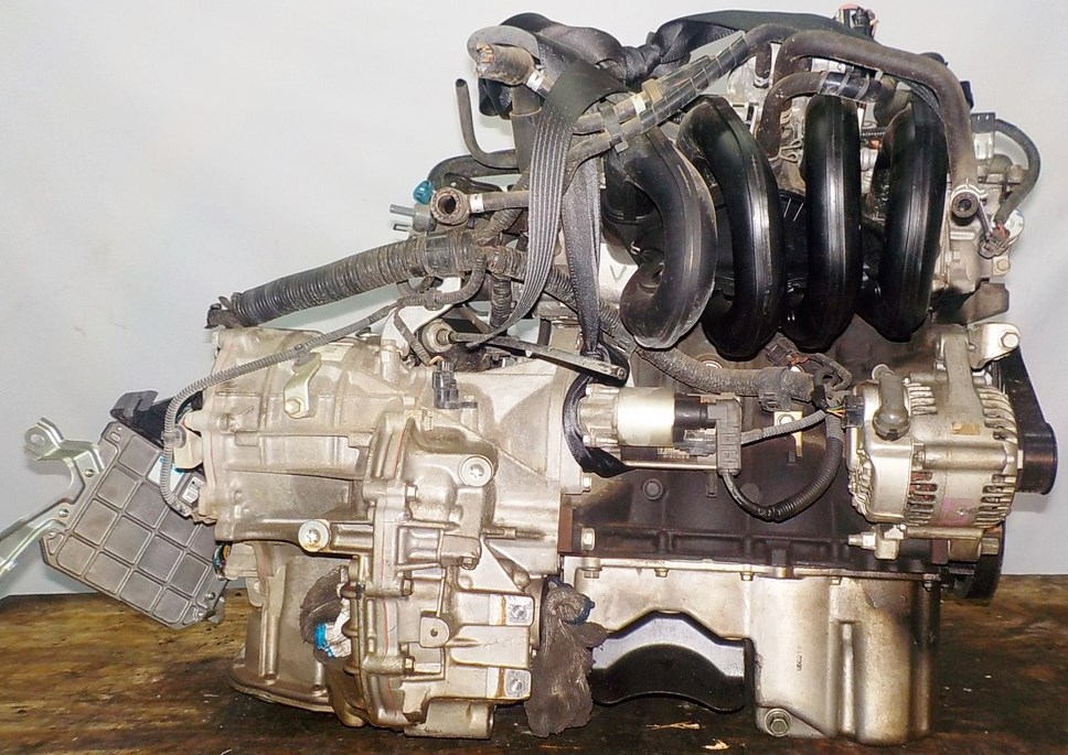 Двигатель Toyota 2SZ-FE - 1534656 CVT K410 FF коса+комп 5