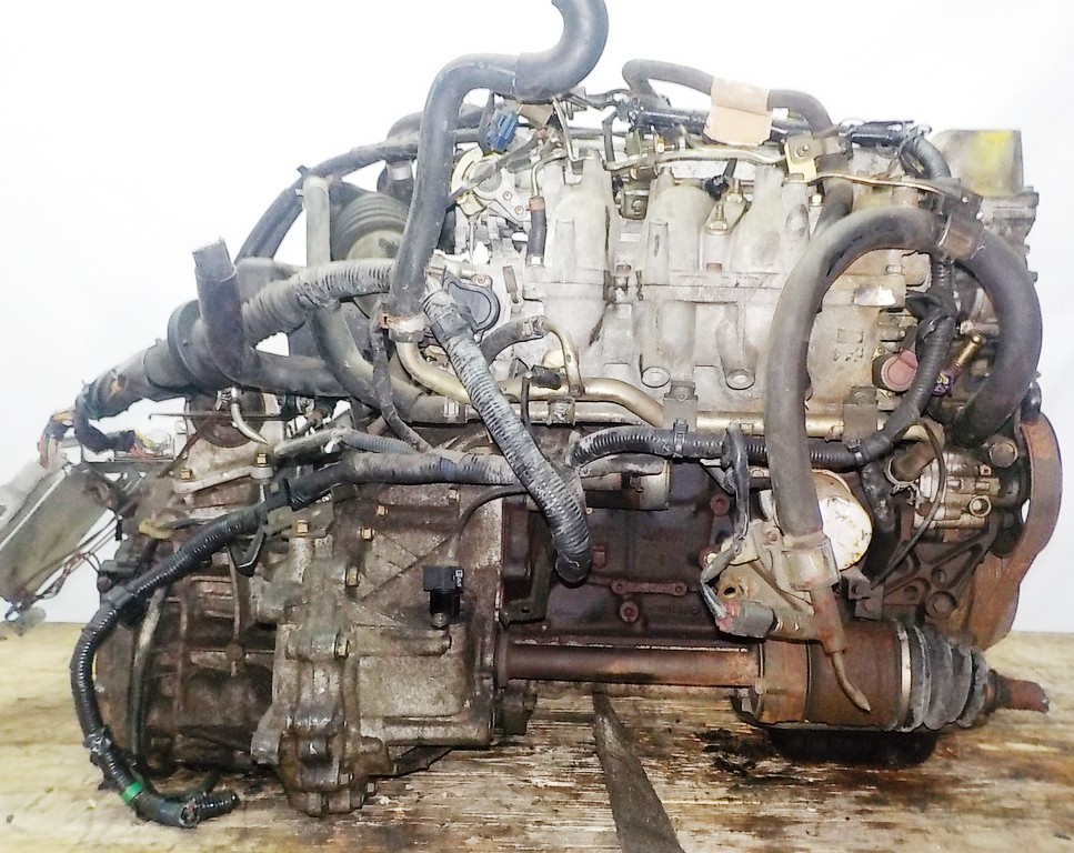 Двигатель Nissan KA24-DE - 137443U AT FF с датчиком скорости коса+комп 5