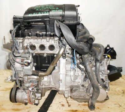 Двигатель Toyota 1KR-FE - 0818435 CVT K410-04A FF KSP90 111 000 km 1