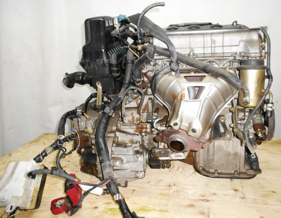 Двигатель Toyota 2NZ-FE - 3393928 AT U441E-03A FF NNP11 128 000 km коса+комп без датчика скорости 4