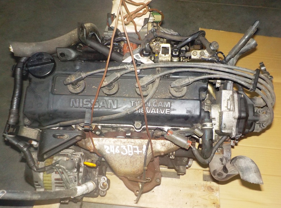 Двигатель Nissan CG13-DE - 246387A AT FF, брак крышки клапанов, без КПП 2