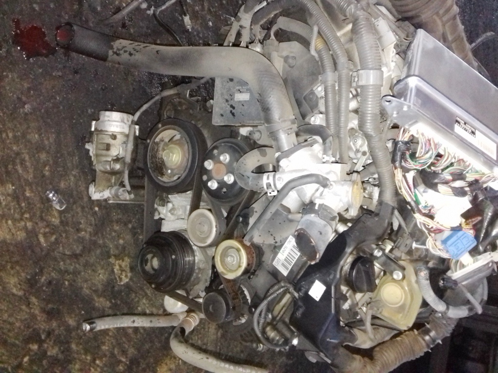 Двигатель Toyota 3GR-FSE - 0028039 AT A760E FR GRS182 коса+комп 3