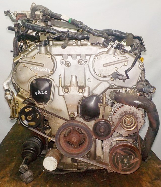 Двигатель Nissan VQ25-DD - 094669A AT RE4F04B FF A33 NEO без датчика скорости 3