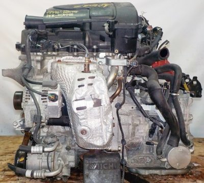 Двигатель Toyota 1KR-FE - 0131766 CVT K410-04A FF KSP90 коса+комп 1