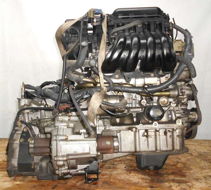 Двигатель Nissan CR14-DE - 249687 AT RE4F03B FF Z11 102 000 km коса+комп 4