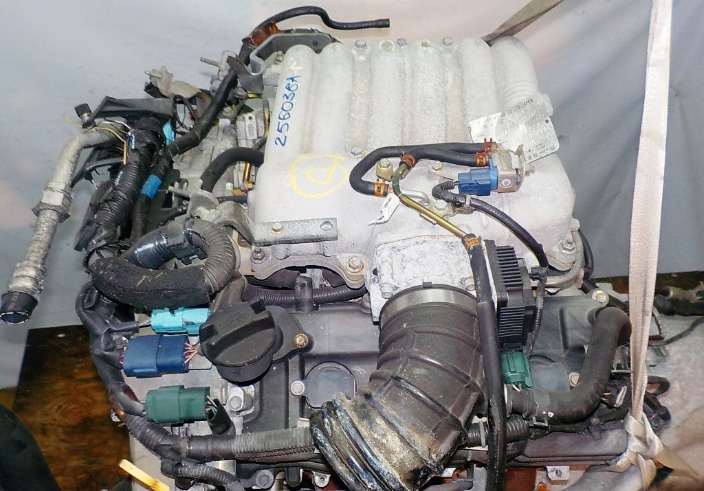 Двигатель Nissan VQ25-DE - 256038A AT RE5R05A FR Elgrand коса+комп 2
