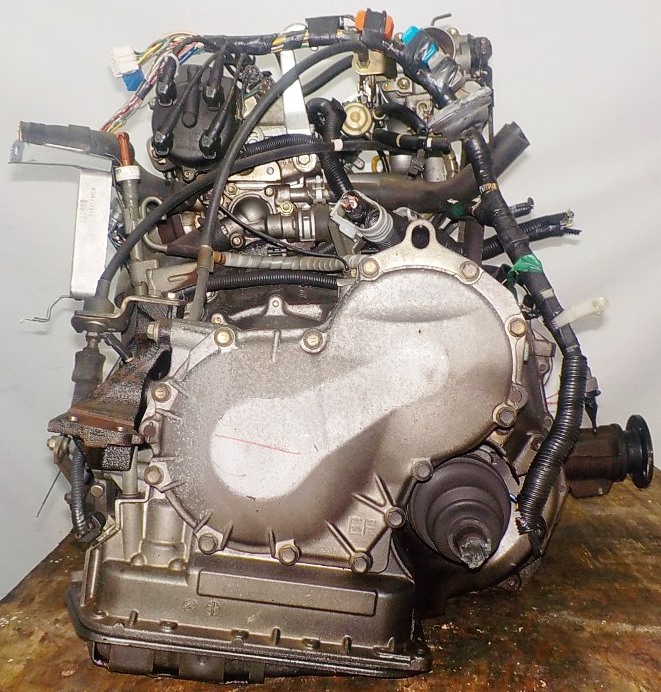 Двигатель Toyota 4E-FE - 2245127 AT A244F FF 4WD трамблер коса+комп 5