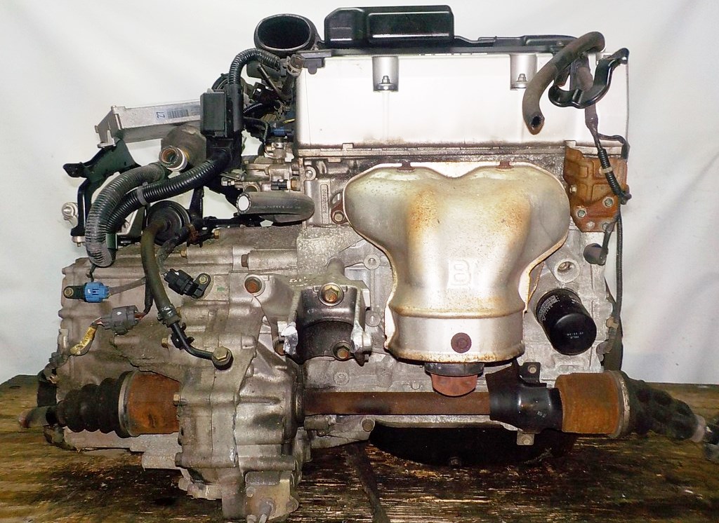 Двигатель Honda K24A - 5538128 AT MFKA FF RB1 коса+комп 4