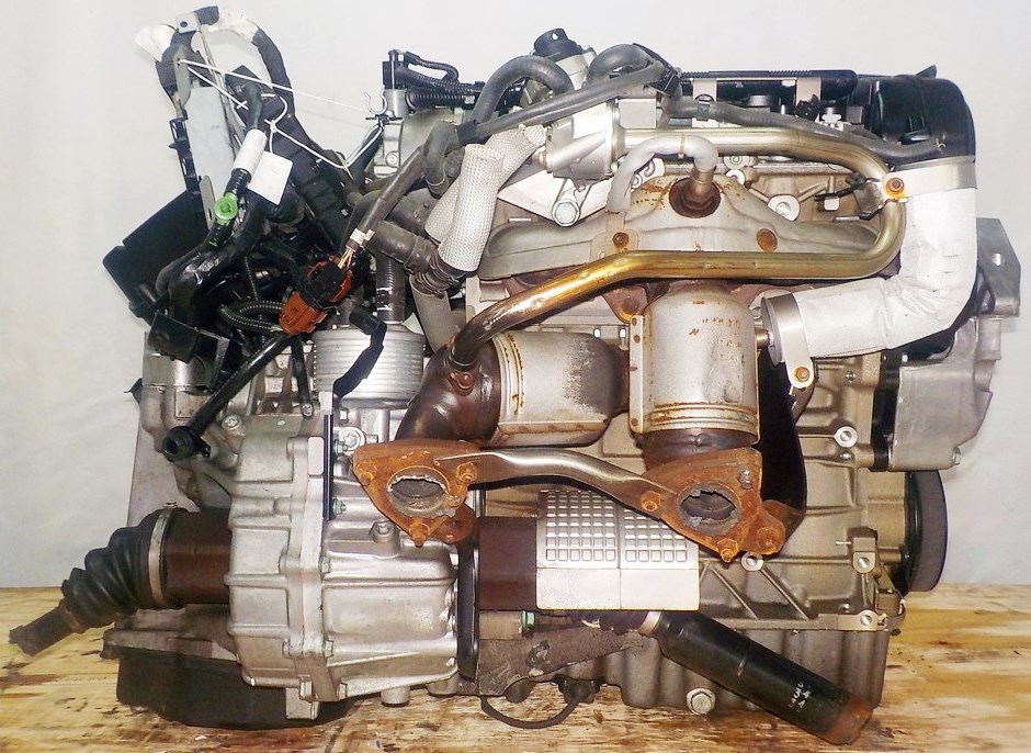 Двигатель Volkswagen AXW - 019737 AT FF коса+комп 5