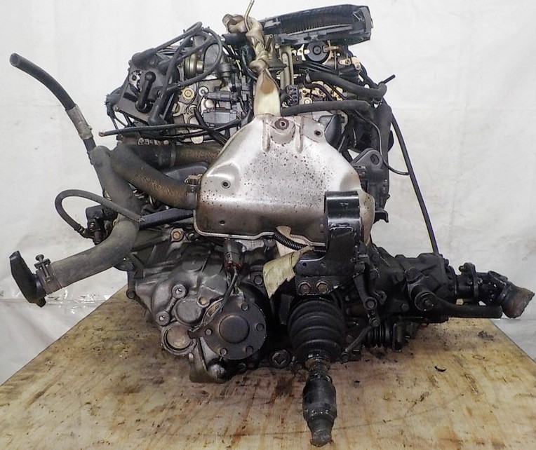 Двигатель Nissan GA15-DS - 688096C MT FF 4WD carburator коса+комп 7