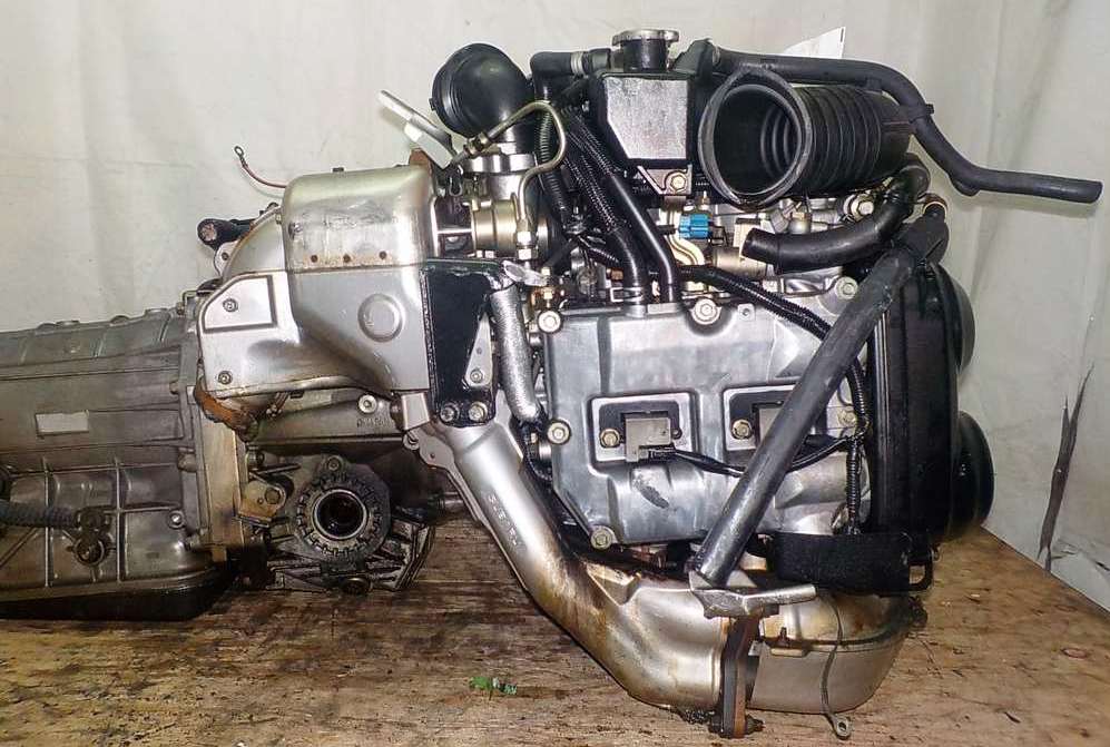 Двигатель Subaru EJ20-T - B871653 AT TG5C7CBABA-Y5 FR 4WD EJ20X BP5 комп 6