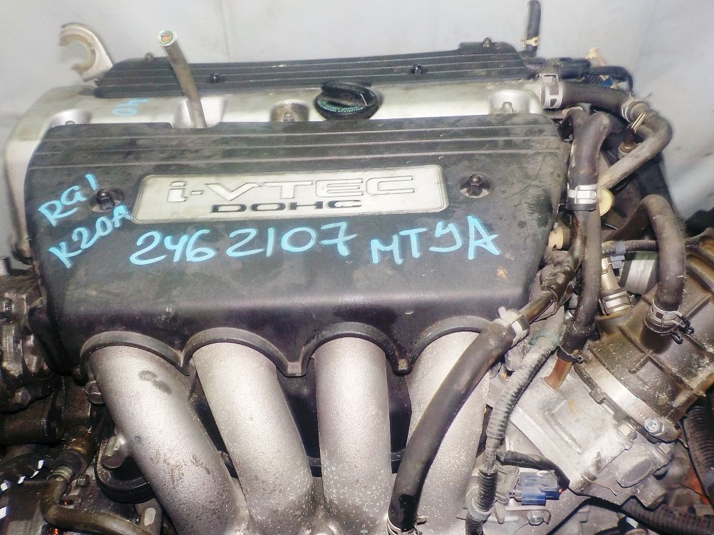 Двигатель Honda K20A - 2462107 AT MTJA FF RG1 140 000 km коса+комп 2