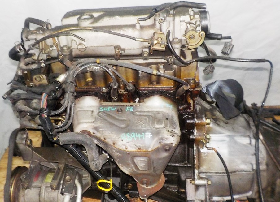 Двигатель Mazda FE - 989417 AT FR SGEW 159 000 km коса+комп 2
