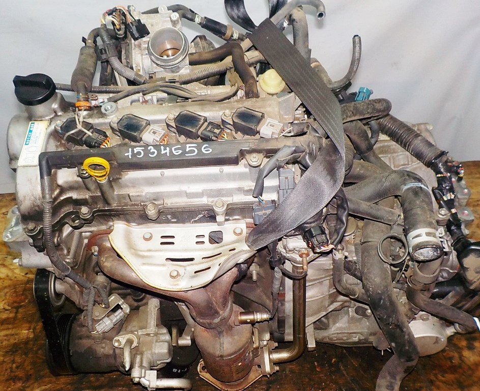 Двигатель Toyota 2SZ-FE - 1534656 CVT K410 FF коса+комп 2