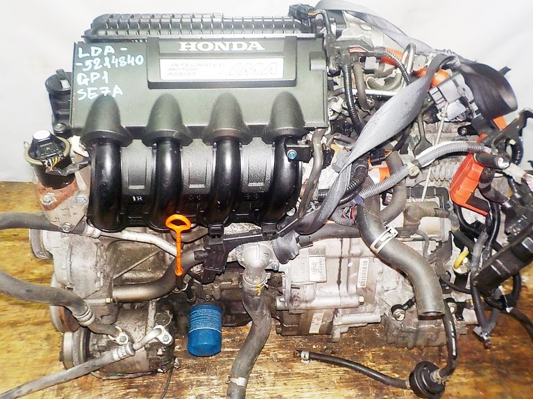 Двигатель Honda LDA - 5214840 CVT SE7A FF GP1 коса+комп 2