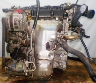 Двигатель Nissan QR20-DE - 173620A CVT FF TC24 брак корпуса генератора без КПП 1
