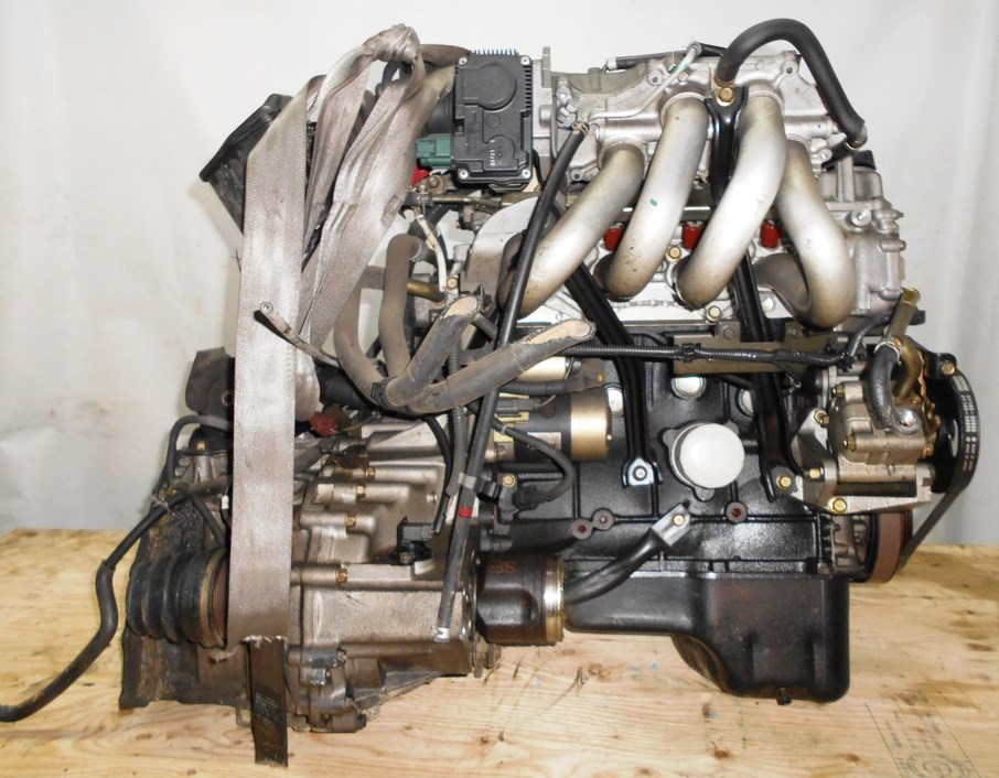 Двигатель Nissan QG15-DE - 29918B AT RE4F03B FQ38 FF Y11 электро дроссель коса+комп 5