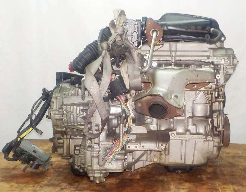 Двигатель Nissan HR15-DE - 368115A CVT RE0F08B GH54 FF YZ11 128 028 km коса+комп 4