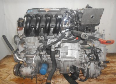 Двигатель Honda LDA - 2014398 CVT SBLA FF ZE2 коса+комп 1