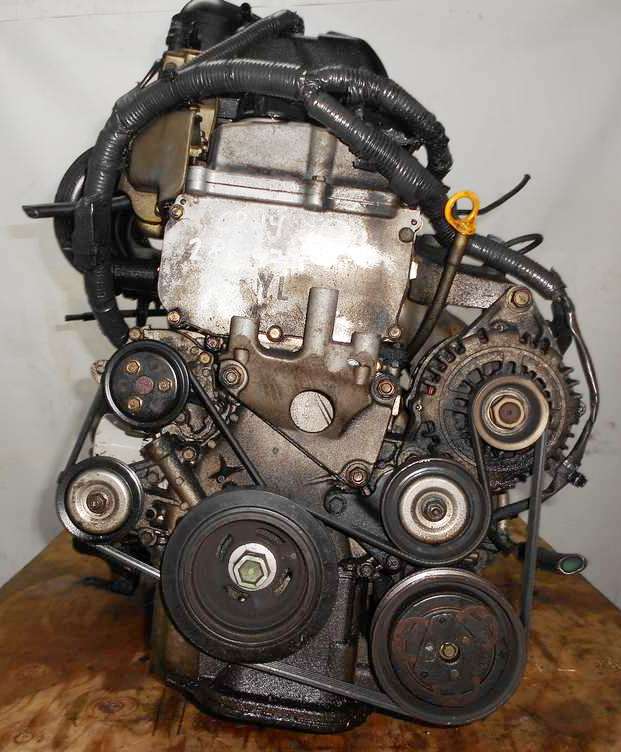 Двигатель Nissan CR14-DE - 280977 AT RE4F03B FF Z11 119 000 km коса+комп 3