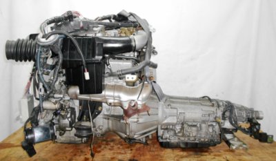 Двигатель Nissan VQ25-DE - 091290A AT RE4R01A FR MY33 110 000 km коса+комп 1