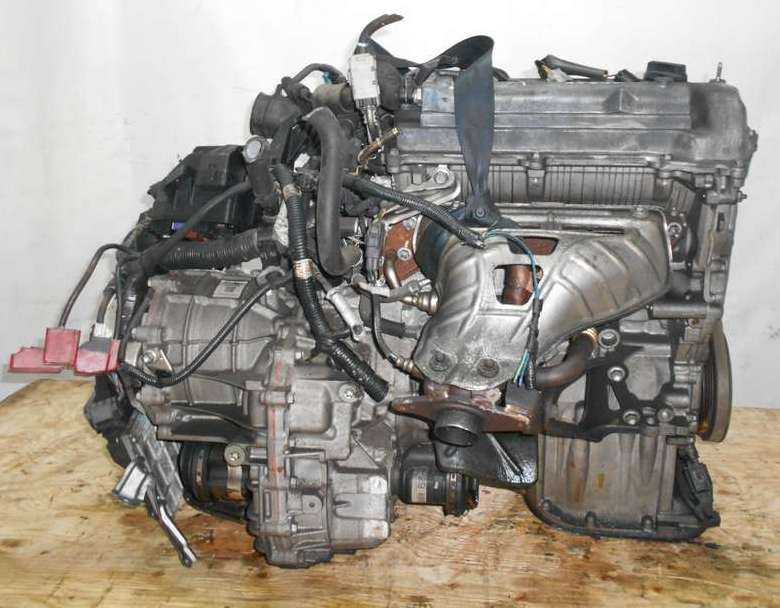 Двигатель Toyota 1NZ-FE - C071460 CVT K210-02A FF NCP100 102 000 km электро дроссель коса+комп 5