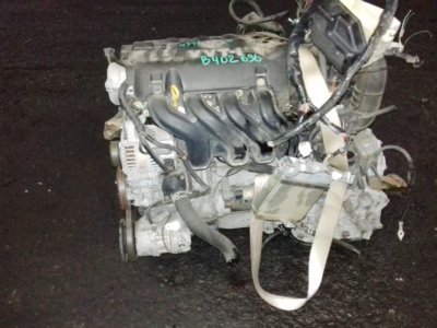 Двигатель Toyota 1NZ-FE - B402696 AT U340F FF 4WD NCP65 механический дроссель коса+комп 1