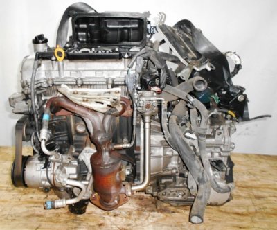 Двигатель Toyota 2SZ-FE - 1618761 CVT K410-05A FF SCP90 137 000 km коса+комп 1