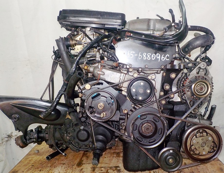 Двигатель Nissan GA15-DS - 688096C MT FF 4WD carburator коса+комп 4