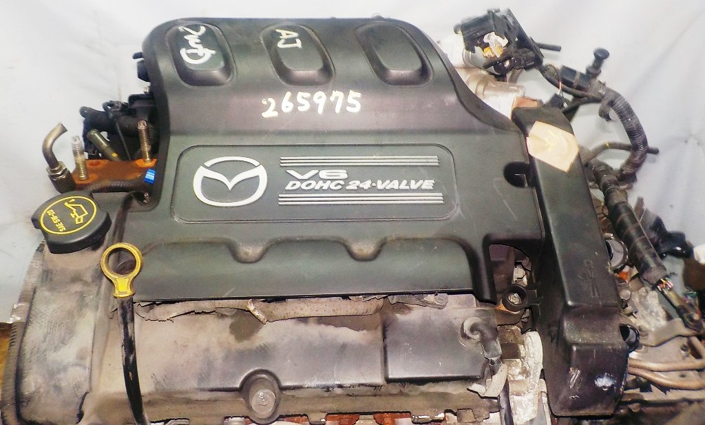 Двигатель Mazda AJ - 265975 AT FF LWFW 147 150 km 02′ коса+комп 2