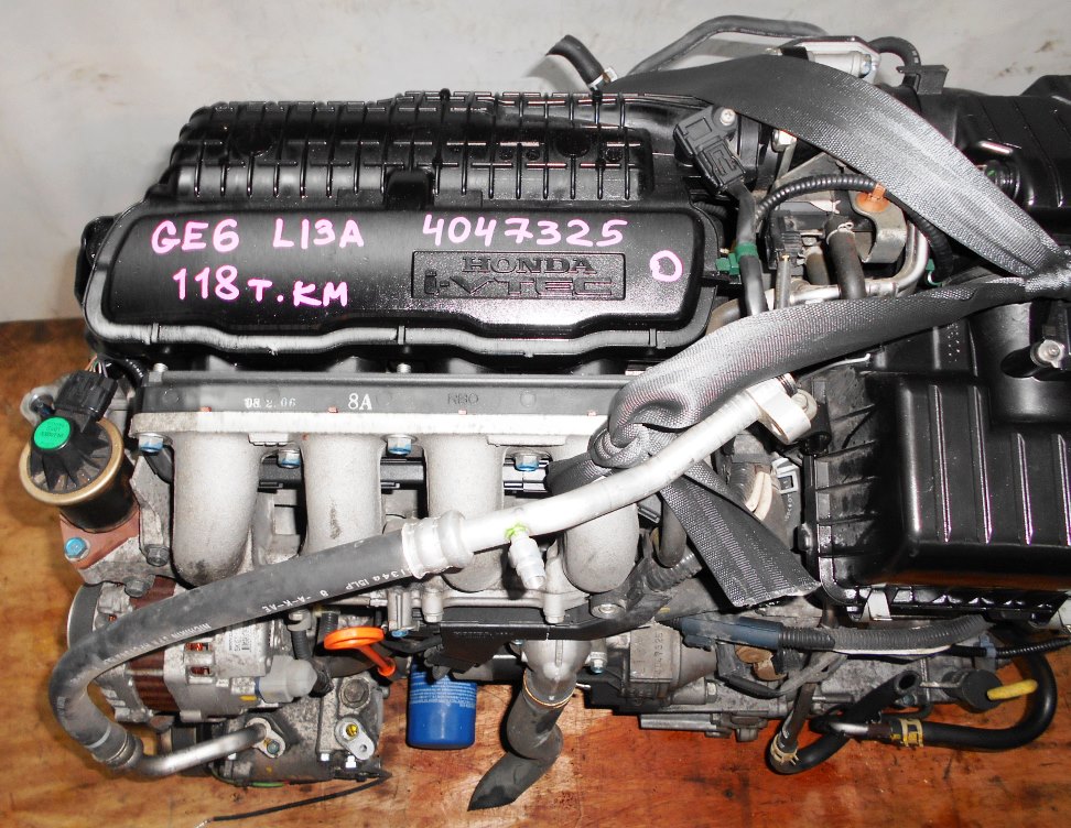 Двигатель Honda L13A - 4047325 CVT SE5A FF GE6 118 000 km коса+комп 2