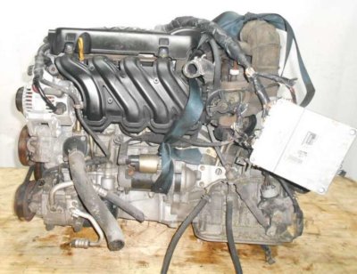 Двигатель Toyota 2NZ-FE - 2760799 AT U441E-03A FF NCP20 153 000 km без датчика скорости коса+комп 1